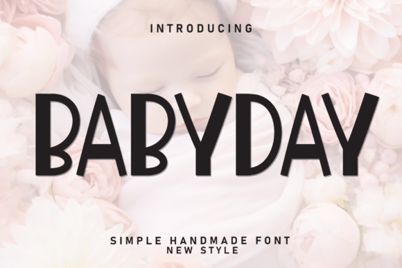 Babyday: A Handwritten Font for Warm, Playful Designs