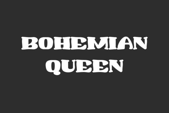 Bohemian Queen: A Vintage-Inspired Typeface for Bold Creativity