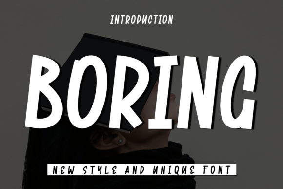 Boring: A Modern Display Font for Elegant, Handwritten Design
