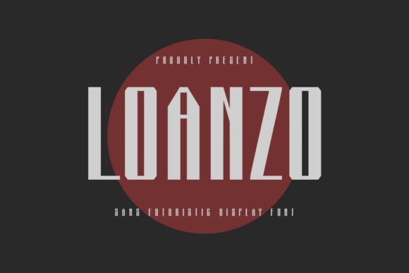 Loanzo: The Futuristic Font for Modern Design Needs