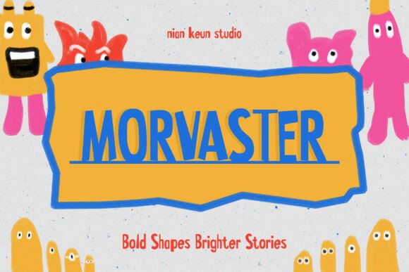 Morvaster: A Playful Font That Brings Personality to Design
