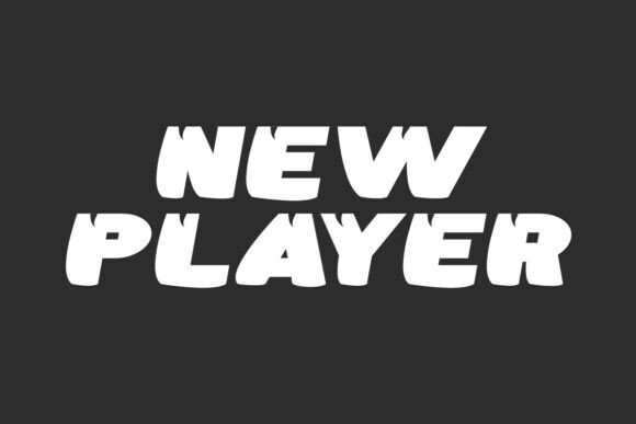 New Player: A Bold Typeface That Demands Attention