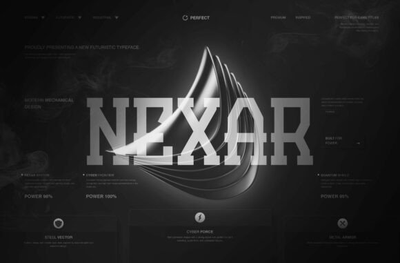Nexar: Redefining Typography for the Digital Age