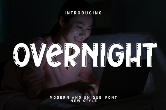 Overnight: A Fresh Approach to Handwritten Display Typography