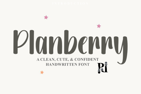 Planberry: A Cheerful Script Font for Creative and Professional Projects