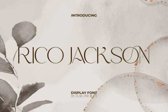 Rico Jackson Font: A Modern Typeface for Bold Design Statements