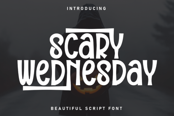Scary Wednesday: A Playful Font for Modern Design Projects