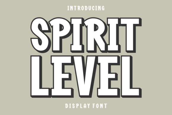 Spirit Level: The Versatile Font That Elevates Every Design