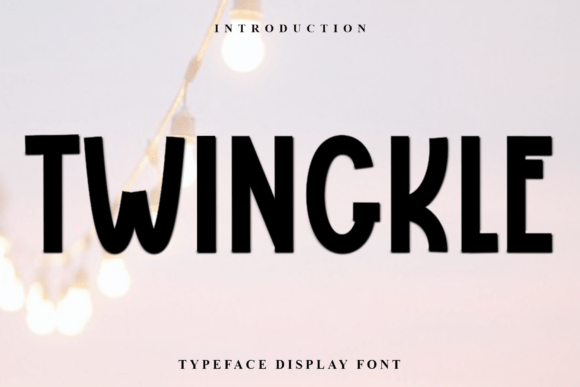 Twingkle: A Versatile Font for Creative and Professional Projects