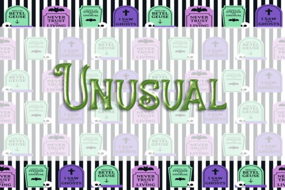 Unusual Font: A Typographic Spark for Creative Projects