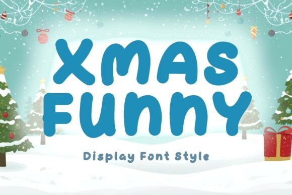 Xmas Funny: A Playful Font for Festive Designs